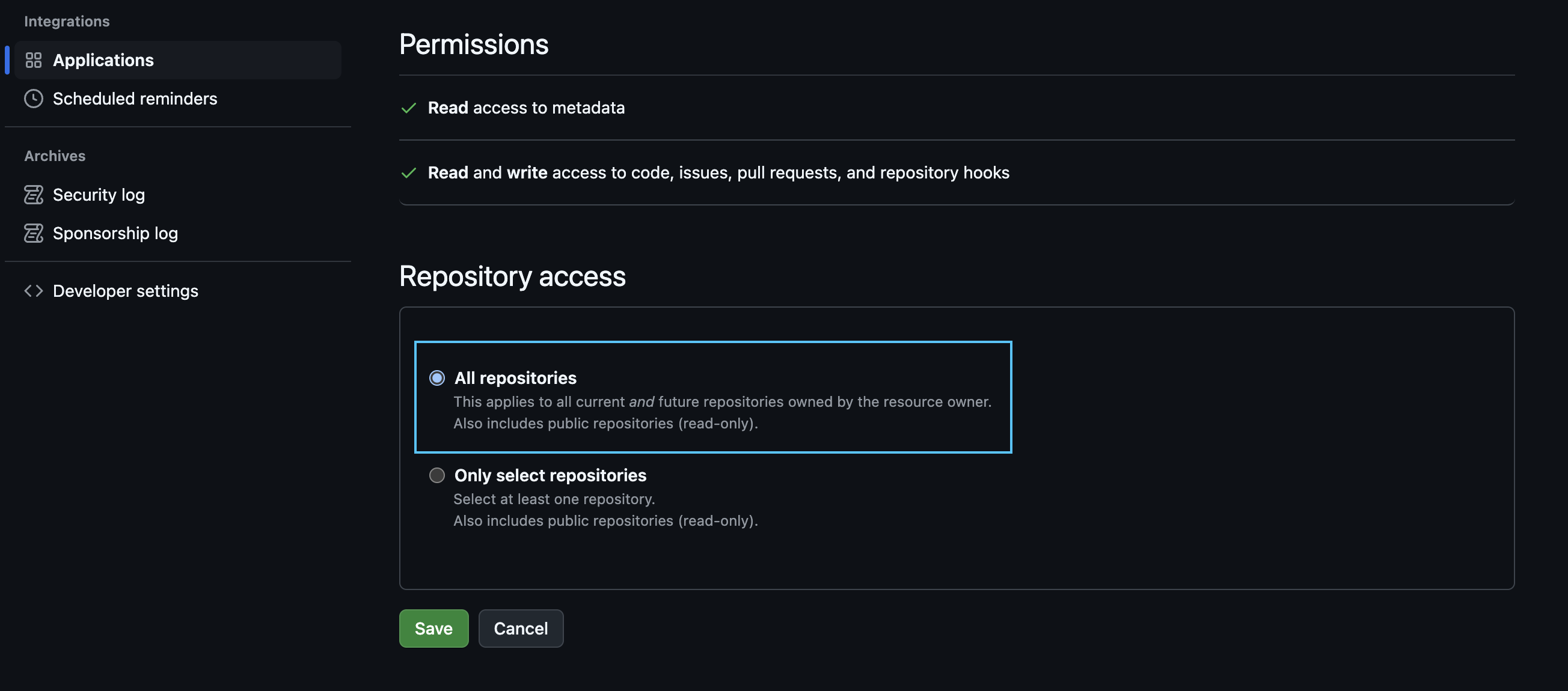 Automatically integrate new repos with Komment