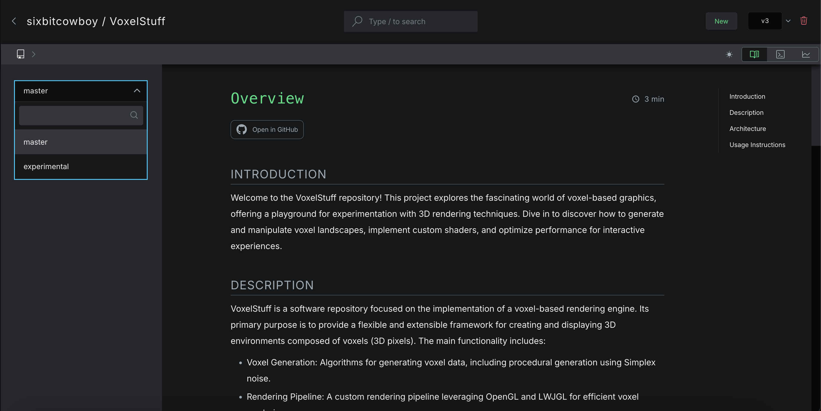 See wikis across branches